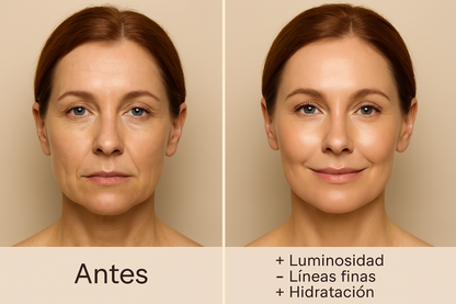 Mascarilla Facial Glow de Oro